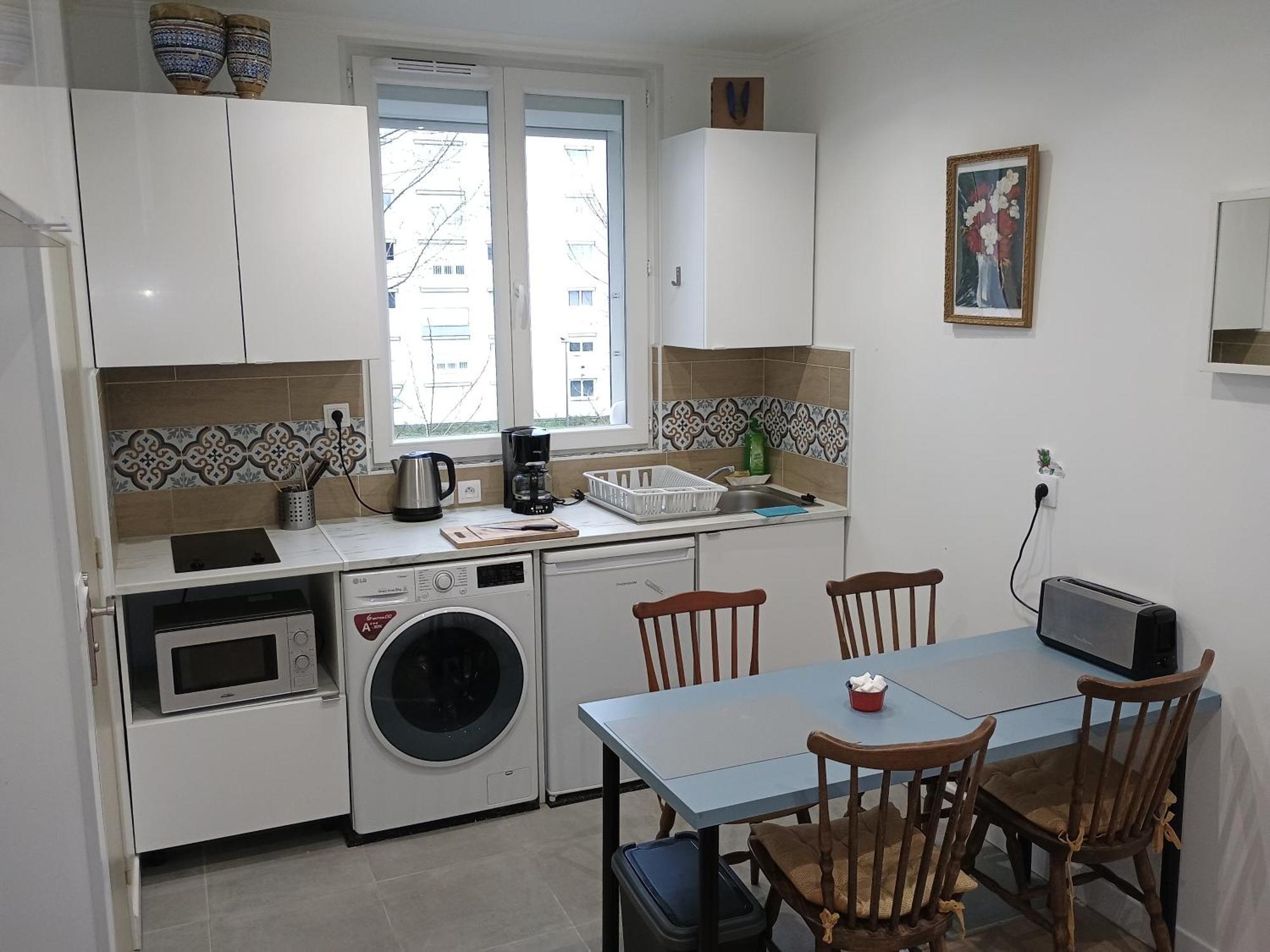 Paris Appartment 30 M2 Paris 2 Beds Subway Station 13 And 14 And 4 圣旺 外观 照片